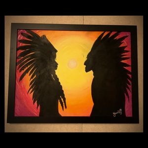 My Soft Pastel Color Indigenous Painting